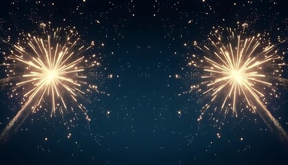 fireworks in the sky