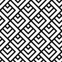 Black and White seamless Pattern
