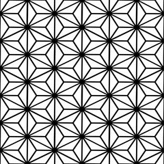 Black and White seamless Pattern