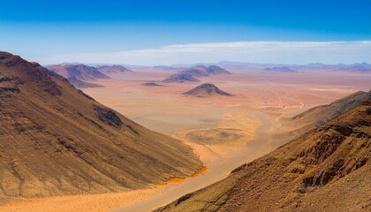 Naklejka premium Desert Landscape in Namibia