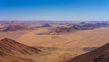 Naklejka premium Breathtaking Landscape of the Namibian Desert