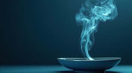 The Smoke Rising from Bowl