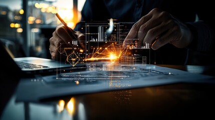 Digital Profile Creation: Person Personalizing Username, Photo, and Contact Info on Online Registration Page