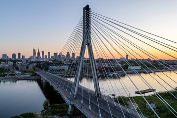Warsaw, Poland - view of the city.