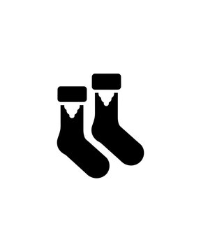 This is a Christmas senta docks vector icon illustration image 