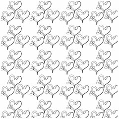 seamless pattern with flower