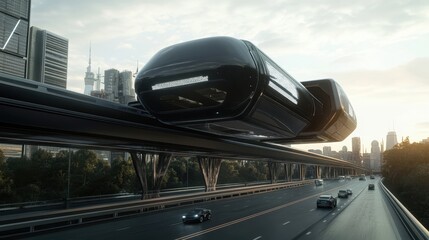 Futuristic Transportation System in Urban Environment