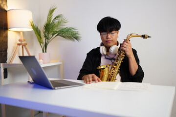 Working Asians are learning international musical skills at home