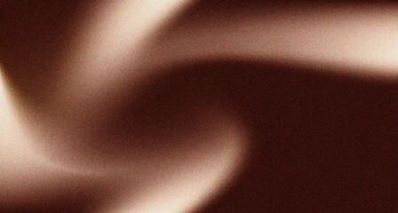 Abstract dark maroon light wave on dark grainy background for design