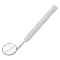 mouth mirrors dental equipment illustration