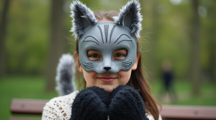 quadrobics girl in the park