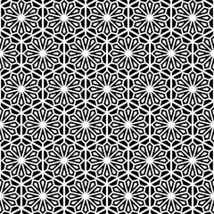 Black and White seamless Pattern