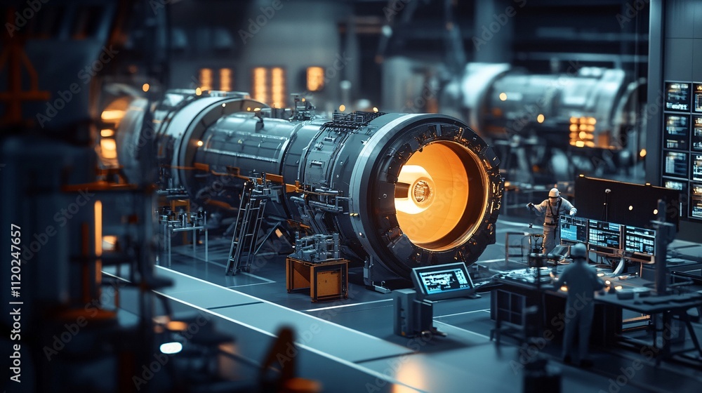 Aufkleber advanced 3d testing rigs for rocket engineering operations