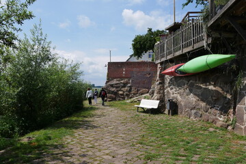 Elbpromenade in Lauenburg/Elbe