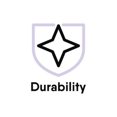 Durability information sign