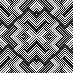 Black and White seamless Pattern