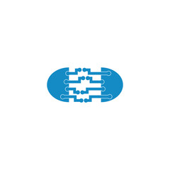 Connection icon vector, element for connected template