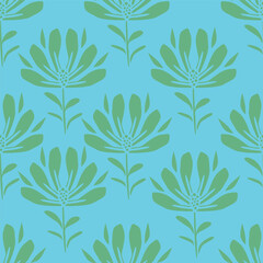 Romantic Boho floral pattern, Persian pattern Indian floral pattern, Vector Illustrasion ,Design for fashion , fabric, textile, wallpaper , wrapping and all prints