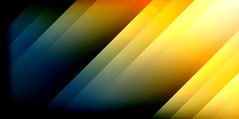 Dynamic shadow lines geometric shapes