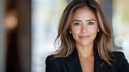 Naklejka premium Professional Woman in Business Attire
