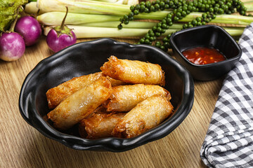 Vietnamese cuisine fried spring roll