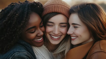 The Smiling Friends Embracing Joy