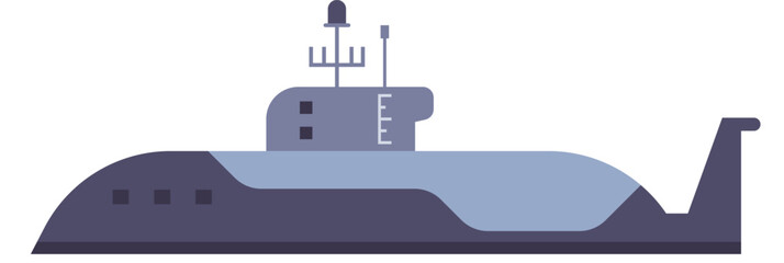 Modern submarine navigating the ocean depths, showcasing its advanced technology and military capabilities, representing naval defense and underwater warfare