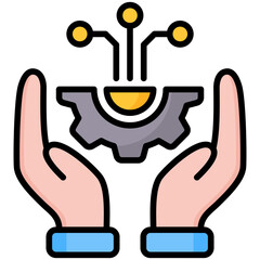 Digital Transformation Icon