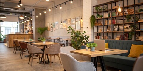 interior of a restaurant