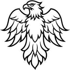 eagle with wings