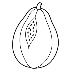illustration of an apple