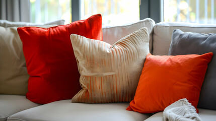 Modern style conceptual interior design 3d illustration