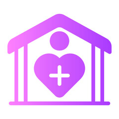 insurance gradient icon