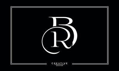 BR, RB, B, R, Abstract Letters Logo Monogram