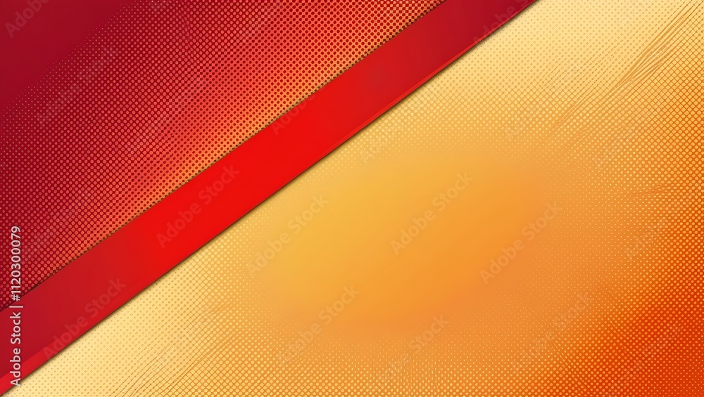 Poster abstract red and orange gradient background. generative ai.