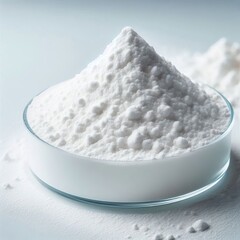 Talcum Powder A delicate silky heap of talcum powder with a smoo