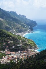 Minori and Maiori, Amalfi Coast, Salerno, Campania, Italy, Europe