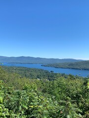 Overlooking Lake George in NY