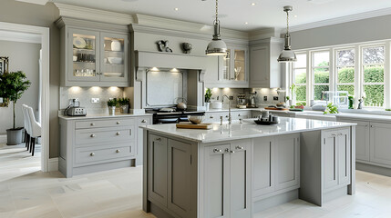 Fototapeta premium Modern style conceptual interior design 3d illustration