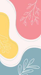 abstract background for social media post