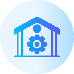 renovation gradient icon