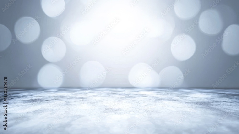 Poster soft focus background with shimmering light spots for design and creative projects