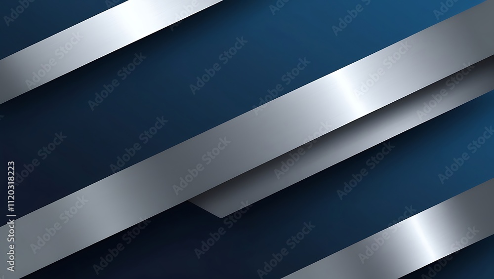 Poster abstract metal background with lines. generative ai