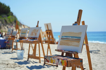 Seaside Art Workshop: Painting Seascapes by the Beach for Serenity and Inspiration