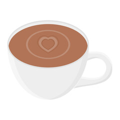Coffee Cup Hot Drink Vector. Refreshing Coffee Cup. Full of Energy.