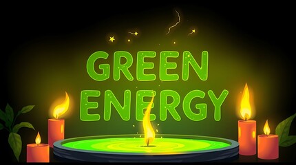 Green Energy: Magical Glow 