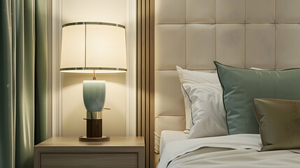 Modern style conceptual interior design 3d illustration