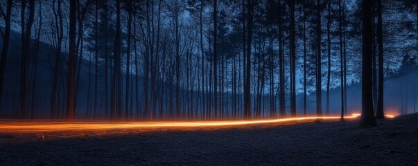 Fire Stripes in the Dark, Generative AI