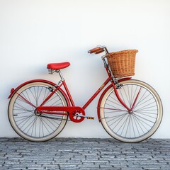 Exploring vintage bicycle aesthetics urban setting photography minimalist style side view classic design inspiration