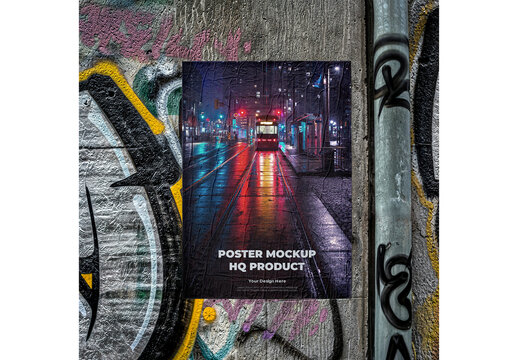 Poster Street Mockup